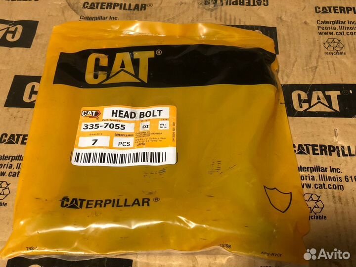 Болт ГБЦ 335-7055 (CAT C-7.1)
