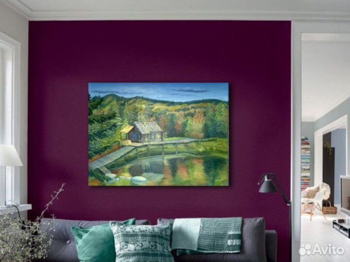 Картины маслом на холсте в наличии. Доставка