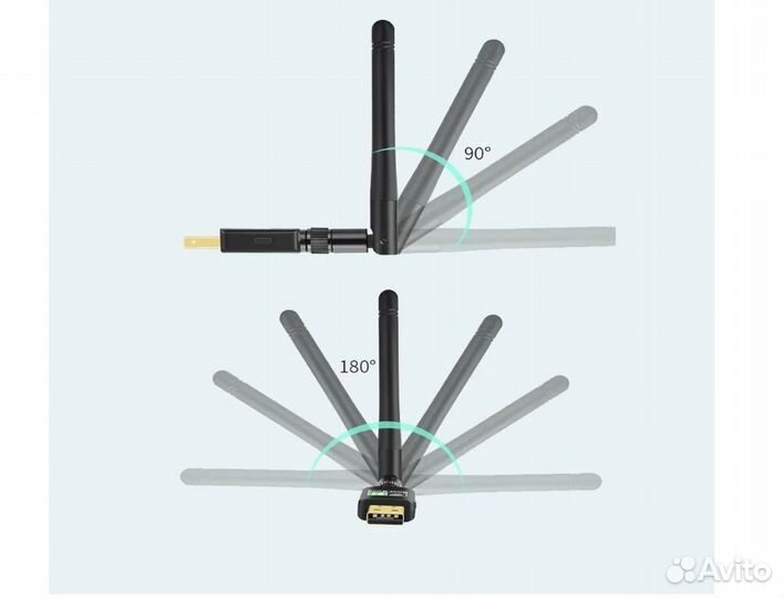 Bluetooth + Wi-Fi адаптер USB