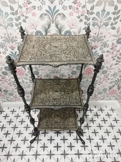 Этажерка металлическая СССР