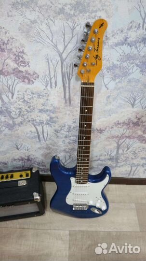 Электрогитара Jay Turser комбоусилитель Belcat
