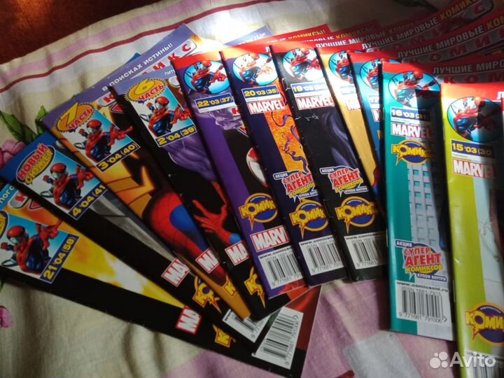 Комиксы марвел человек паук
