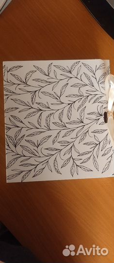 Коробка подарочная с мхом