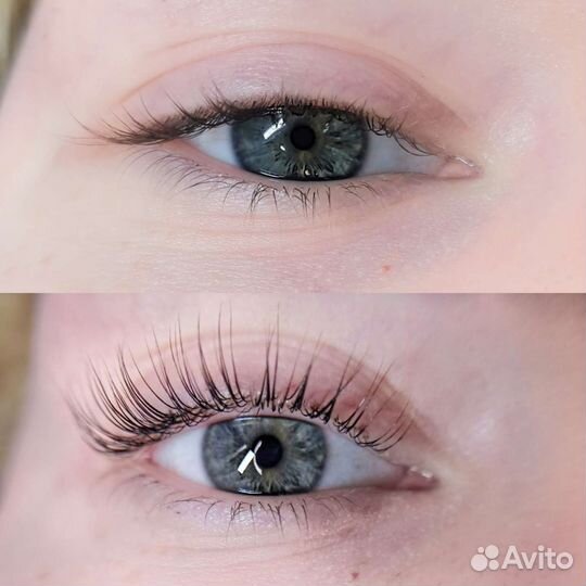 Ламинирование ресниц в салоне на мик-оне победа