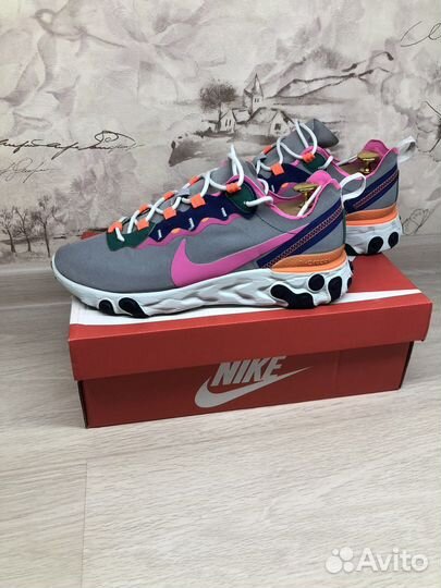 Nike React Element 55 Laser Fuchsia оригинал
