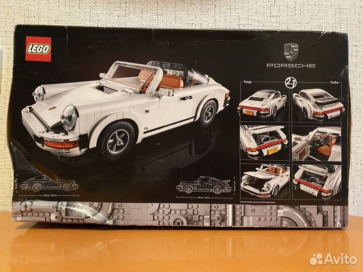 Lego 10295 Porsche 911 (мятая коробка)