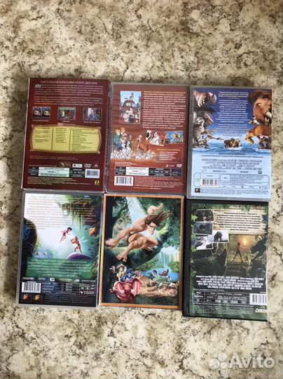 Dvd диски мультфильмы