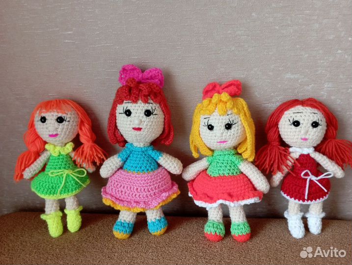 Мягкие игрушки вязаные