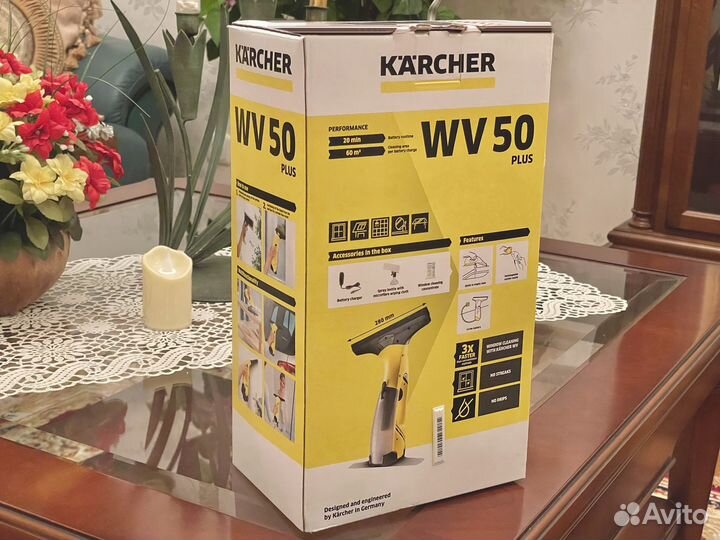 Новый Karcher WV50 Plus