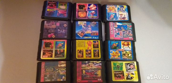 Картриджи sega