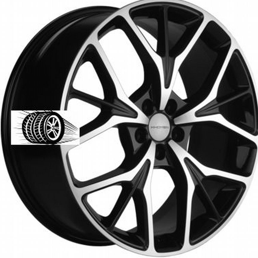 Литые диски Khomen Wheels 8×R20 5×114.3
