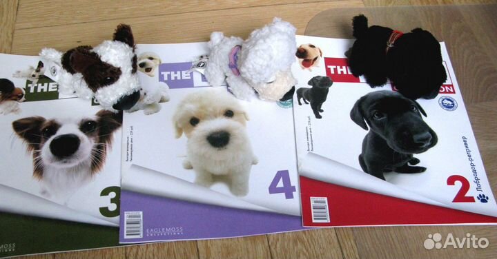 Деагостини Собачки(№№1, 24,32,41,50) Новые+Журналы