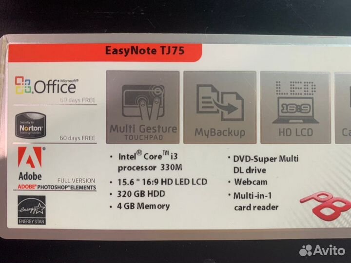 Packard bell tj75 разбор