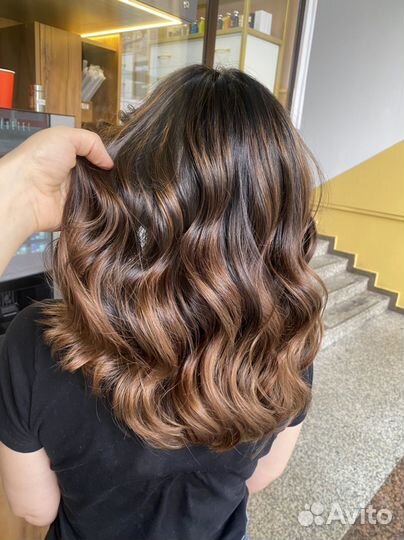 Окрашивание волос уход в подарок