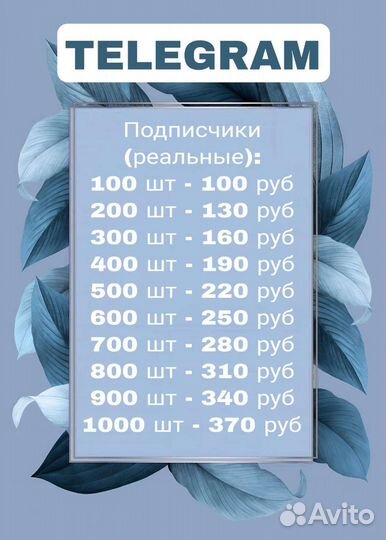 Продвижение в соц сетях (телега, ютуб, вк)