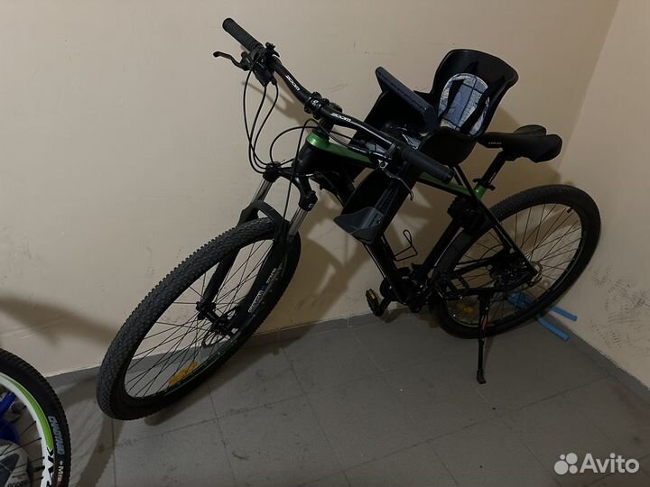 Детское кресло на велосипед