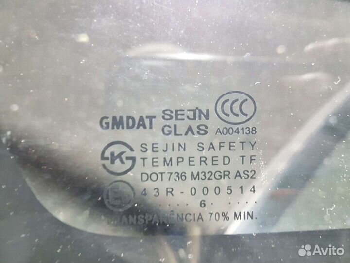 Стекло кузовное глухое Chevrolet lacetti