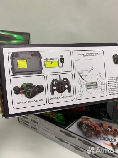 Машинка перевёртыш оригинал внедорожник