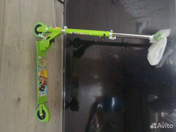 Самокат детский двухколесный новый