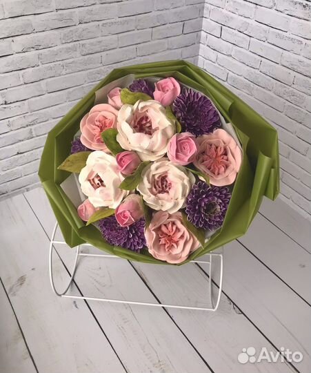 Букеты из зефира