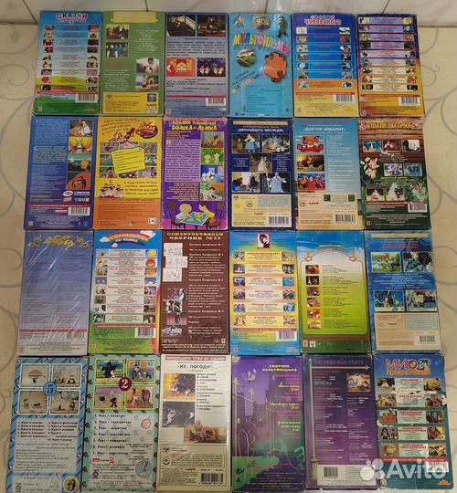 Мультики советские / видеокассеты / VHS