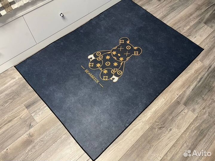 Kaws & louis vuitton коврик 140*100