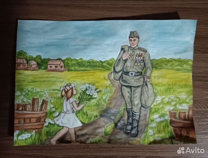 Рисунки, поделки, портреты, шаржи на заказ