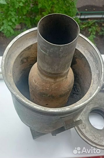 Маленький самовар 3,5 литра под реставрацию