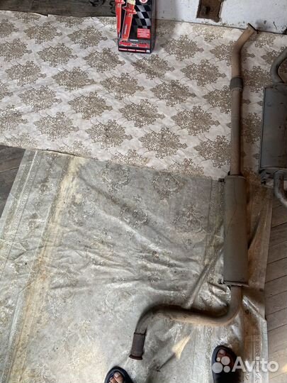 Резонатор (середина выхлопа) ваз 2114 заводской