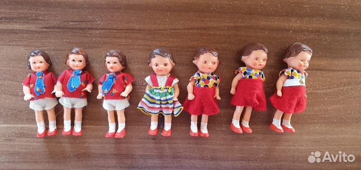 Куклы гдр новые немецкие пупсы 8.5 см