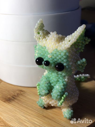 Амигуруми из бисера,водяной