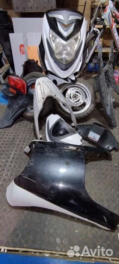 Запчасти скутер racer rc50gt-9v corvus