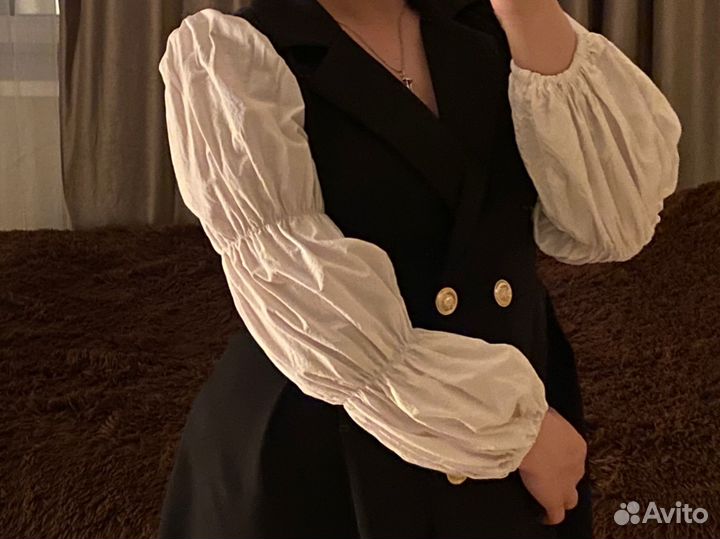 Платье пиджак вечернее