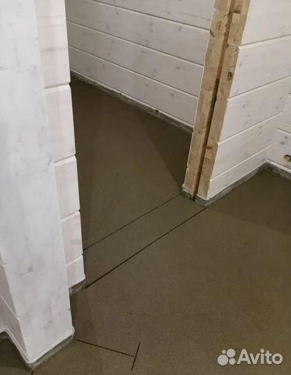 Полусухая стяжка пола