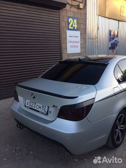 Лип спойлер е60