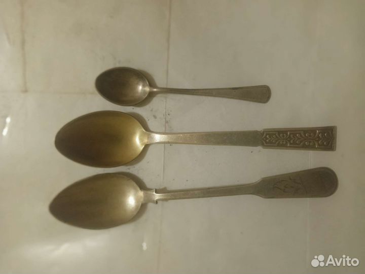 Ложка СССР серебро