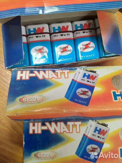 Батарейка 9v крона, элемент питания