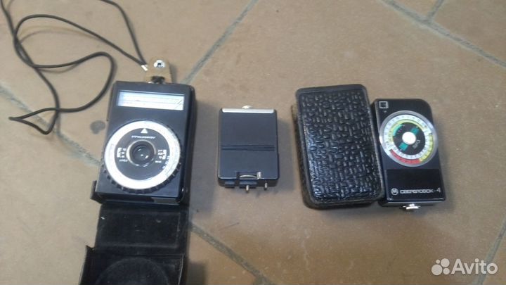 Фотоэкспонометр Свердловск 4 и Ленинград д6