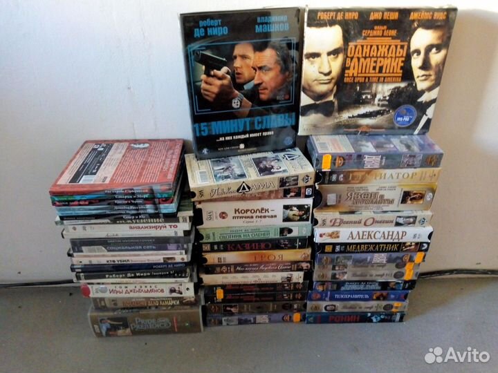 Видео кассеты и DVD VHS 90-е