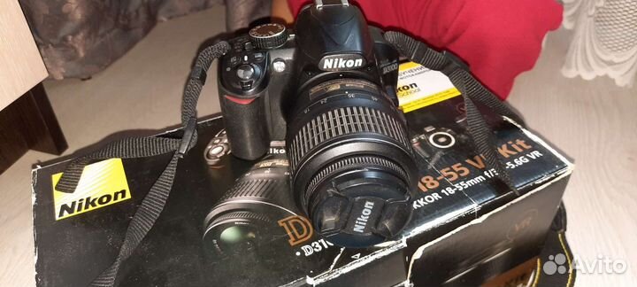 Зеркальный фотоаппарат nikon d3100