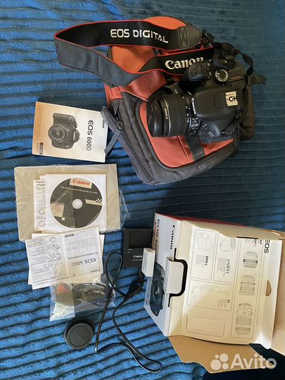 Фотоаппарат Canon EOS 600D Kit 18-55mm