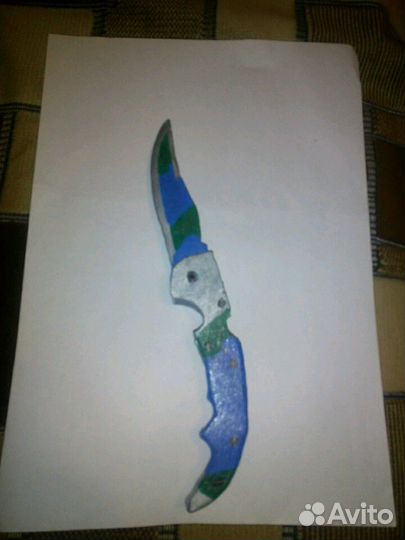 Нож деревянный