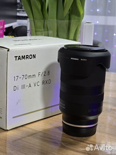 Объектив tamron 17-70 f2.8 sony e