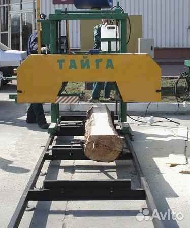 Ленточная пилорама электрическая 380В