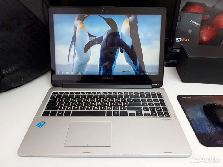 Asus TP500 Core i5/4gb/500gb металлический