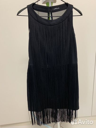 Платье с бахромой