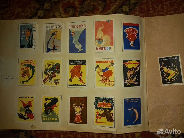 Этикетки от спичек СССР
