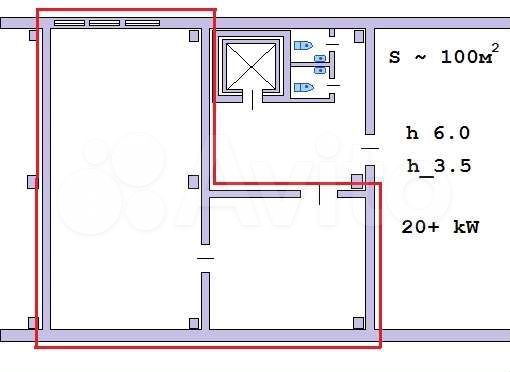 Чистый, сухой, теплый цех 137 м²