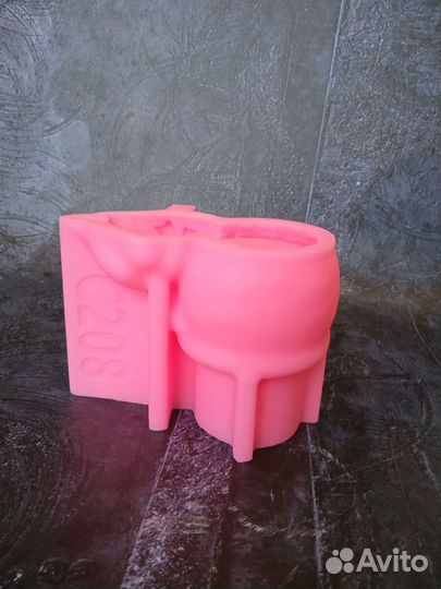 Молд девочка с корзиной