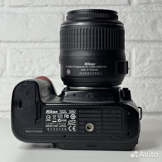 Nikon D80 kit 18-55mm 58201 кадров